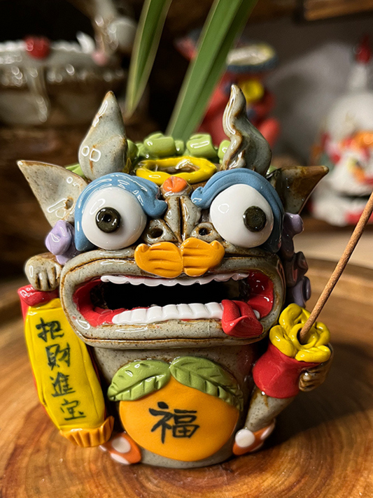 FU fullfull pixiu incense burn