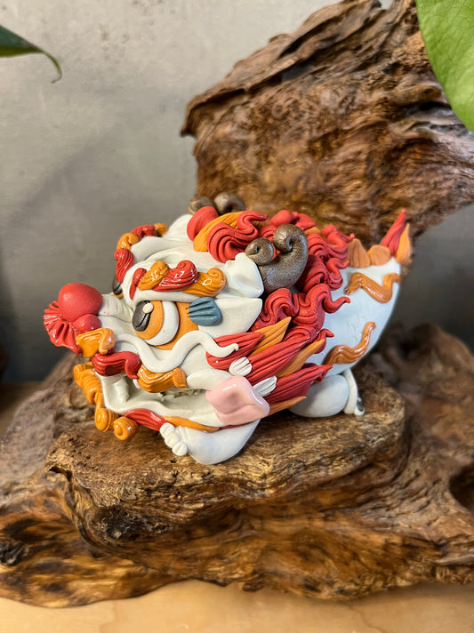 Dance Lion incense burn