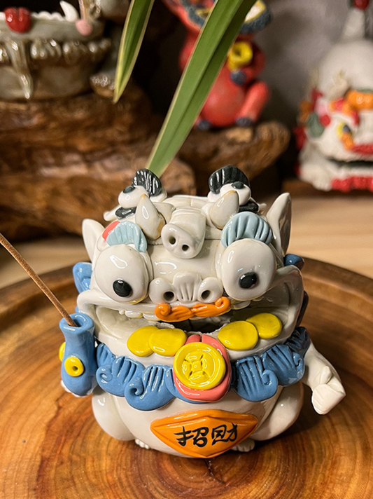 Elephant money Pixiu incense burner