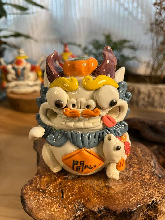 Happy Pixiu incense burn